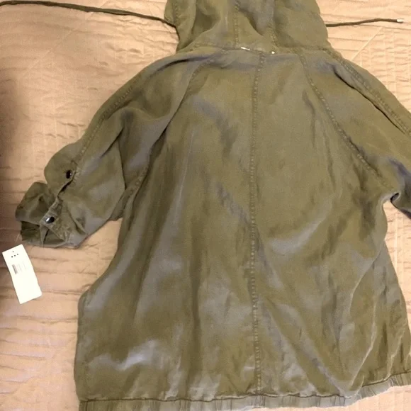 Three Dots Cool Cargo Jacket NWT Size XL - Picture 8 of 13